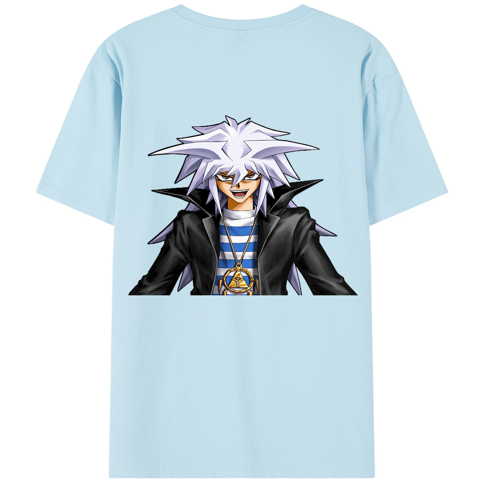 （画像用） 遊☆戯☆王 Yu-Gi-Oh! 綿100％半袖Tシャツ（背面プリント）